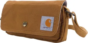 Carhartt Women's Horizontal Bag, Carries as a Crossbody, Clutch Or Waist Pack with Removable Strap