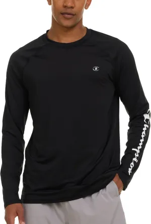 Champion Rash Guard for Men, Long Sleeve Mens Swim Shirt for Fishing Hiking UPF  50 SPF Sun UV Protection, Quick Dry