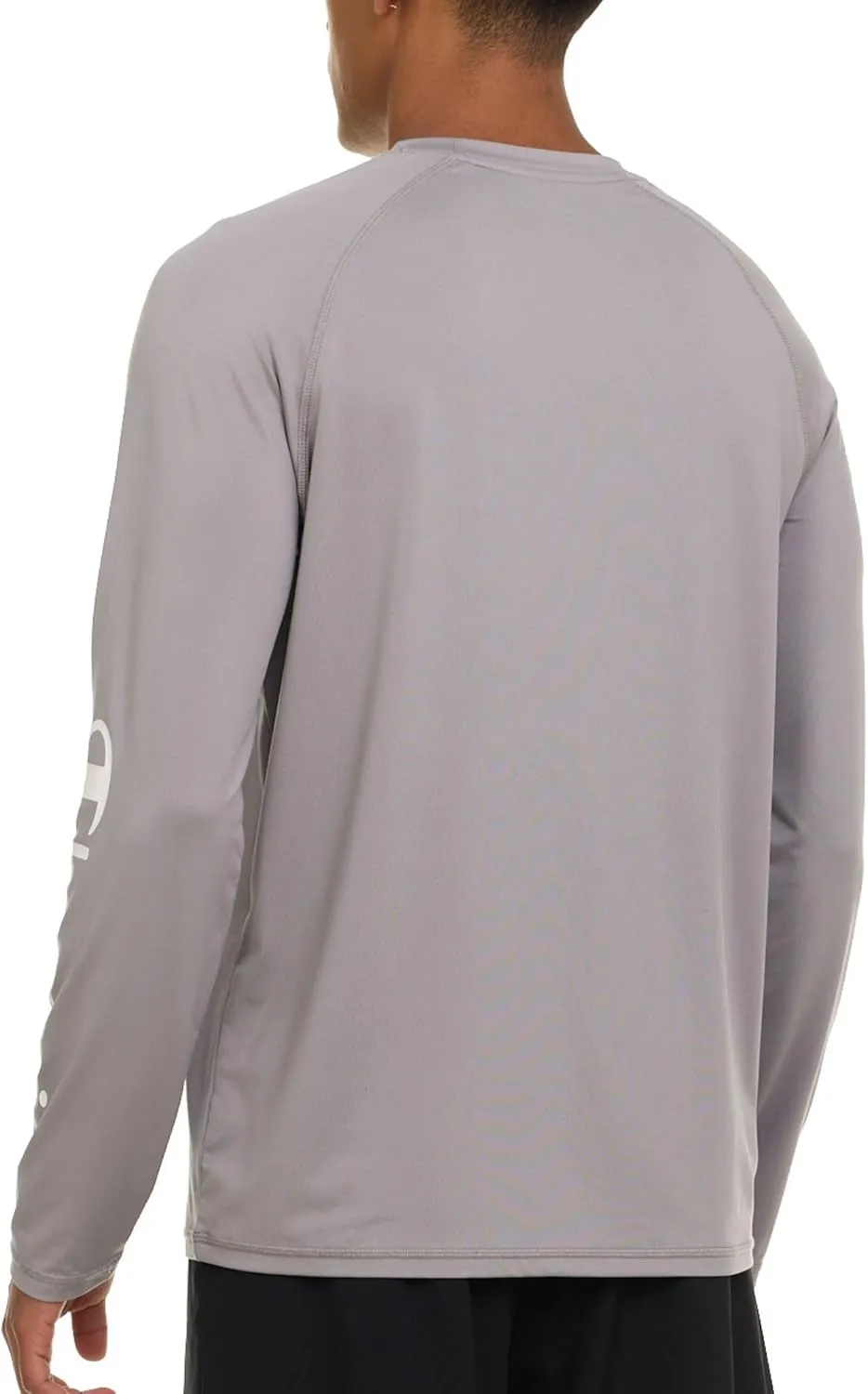 Champion Rash Guard for Men, Long Sleeve Mens Swim Shirt for Fishing Hiking UPF  50 SPF Sun UV Protection, Quick Dry