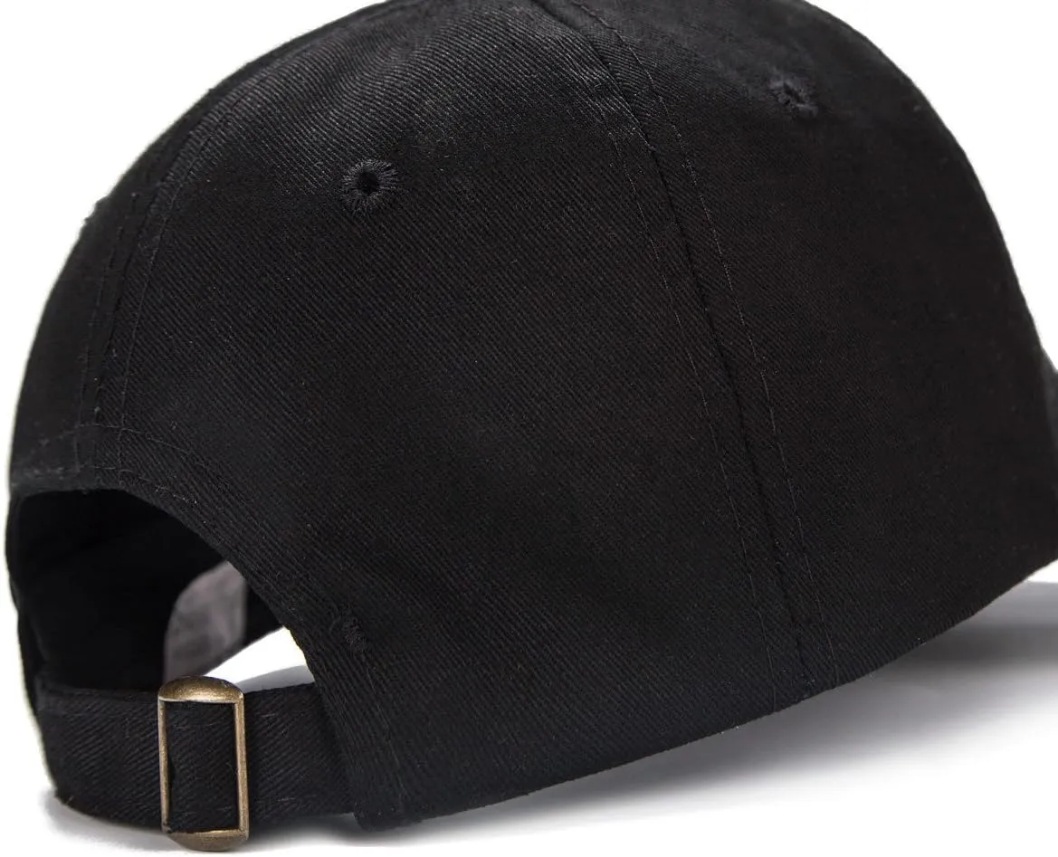 Edoneery Baseball Cap for Kids-Adjustable Washed Cotton Golf Toddler Hat for Boys & Girls