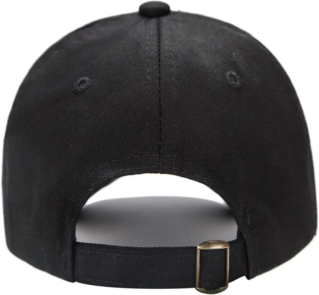 Edoneery Baseball Cap for Kids-Adjustable Washed Cotton Golf Toddler Hat for Boys & Girls