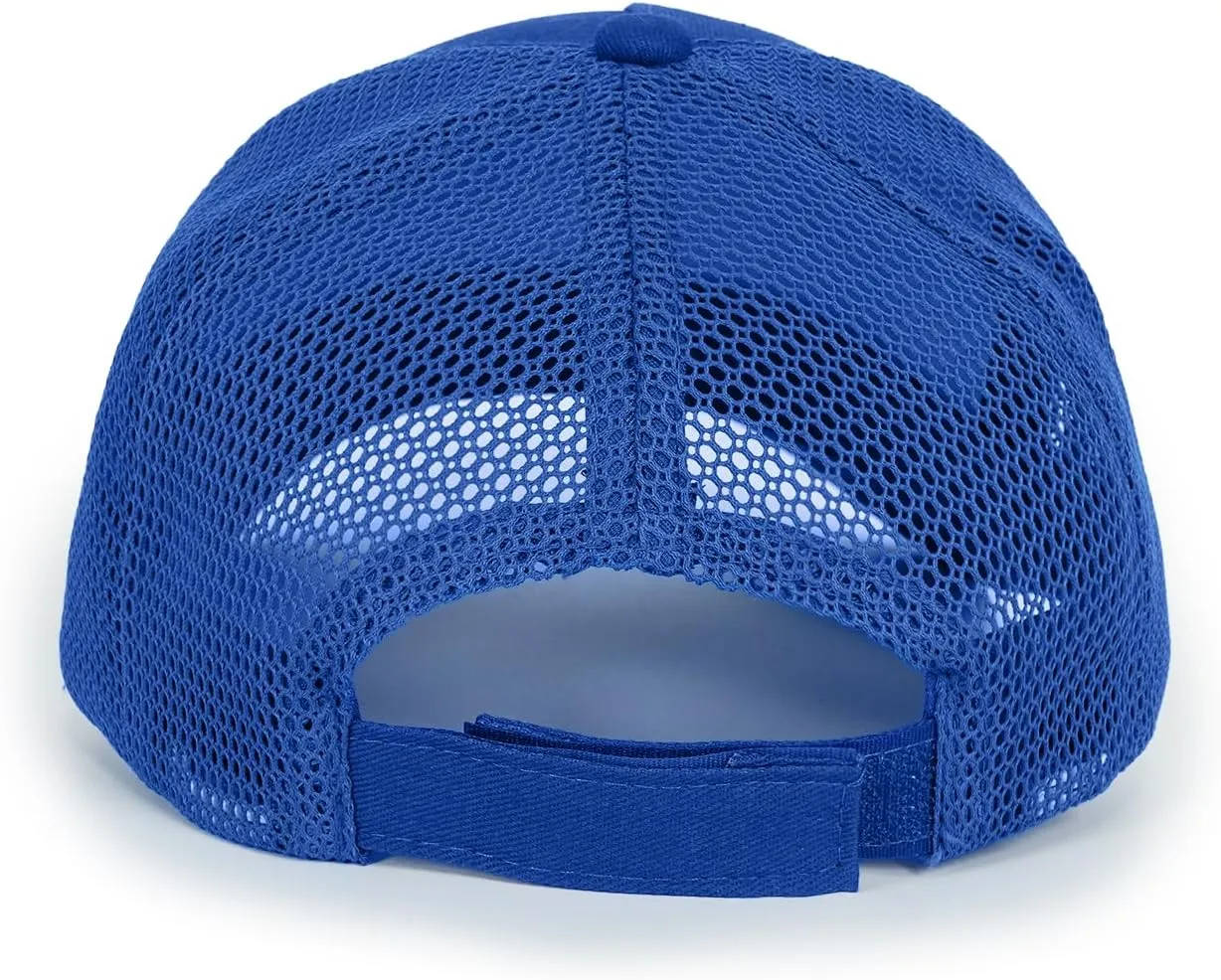 Edoneery Baseball Cap for Kids-Adjustable Washed Cotton Golf Toddler Hat for Boys & Girls