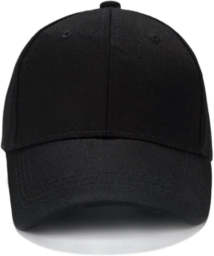 Edoneery Baseball Cap for Kids-Adjustable Washed Cotton Golf Toddler Hat for Boys & Girls