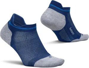 Feetures Elite Max Cushion No Show Tab Ankle Socks - Sport Sock with Targeted Compression