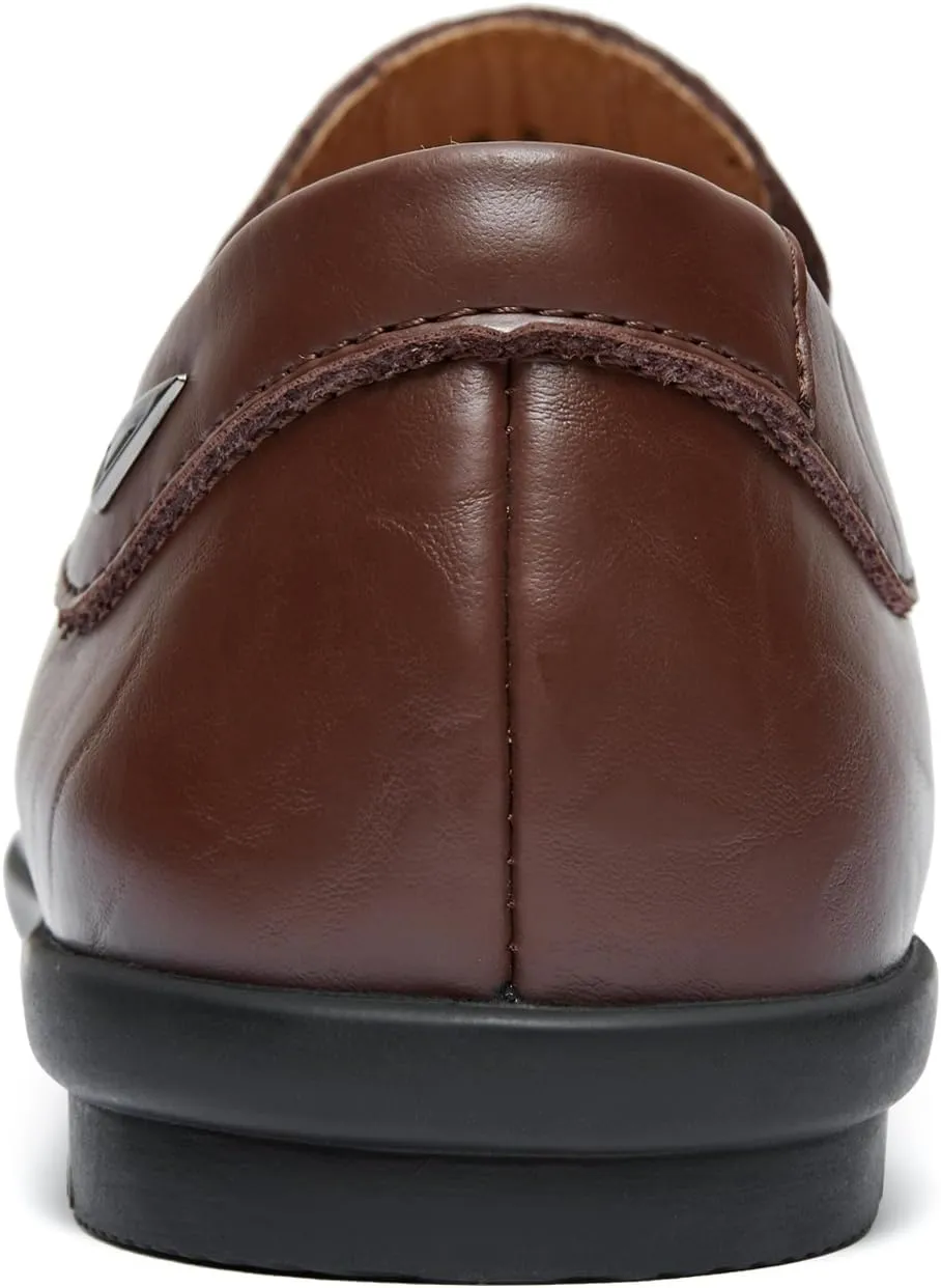 Go Tour Men??s Casual Leather Fashion Slip-on Loafers Shoes