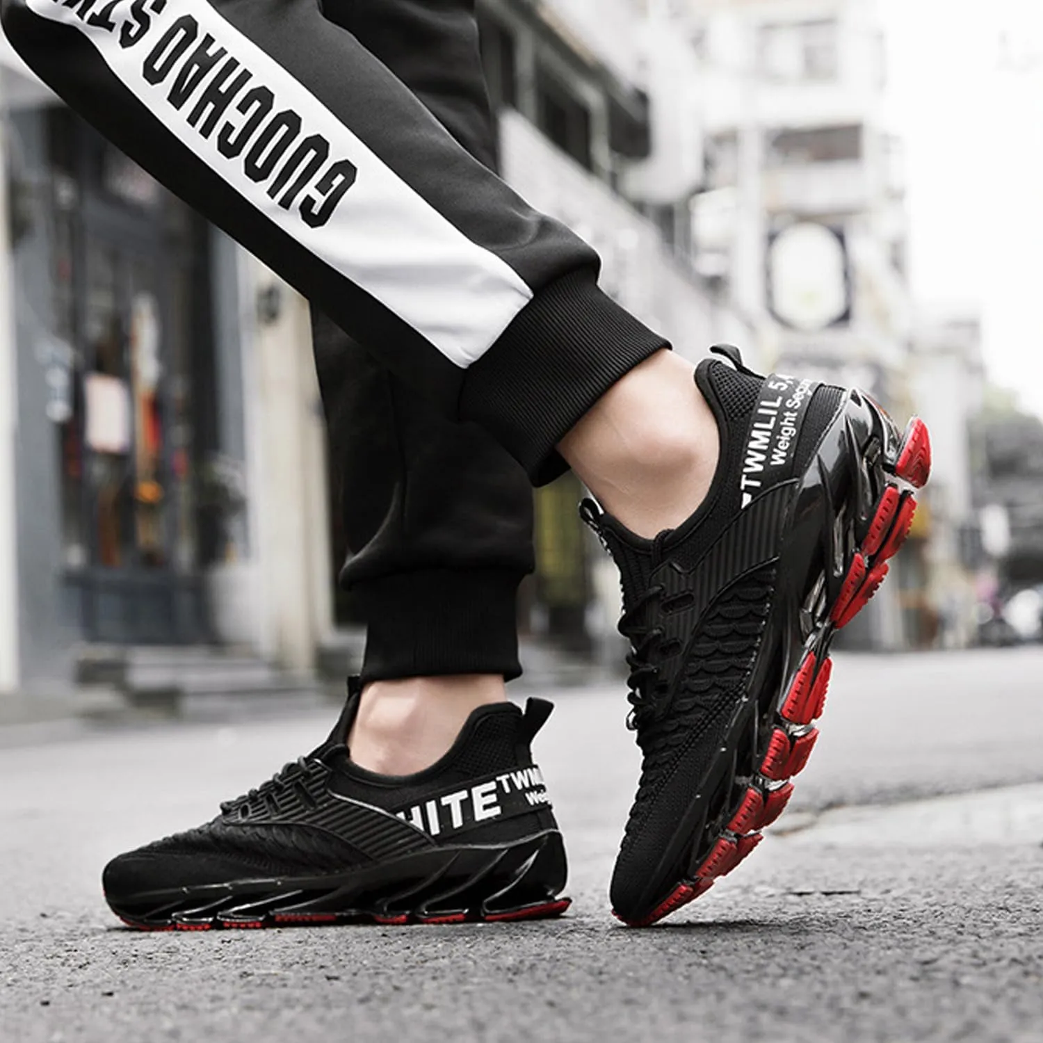 Malaho Sneakers, Koinite Height Boosting Shoes, Comfortable Breathable and Non-Slip Slip-on Sneakers