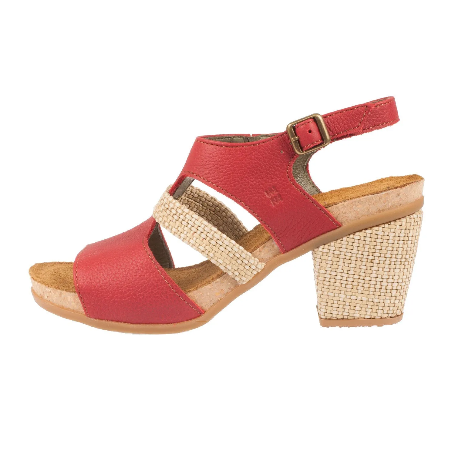 Women's 5031 Mola Leather Heel Sandal